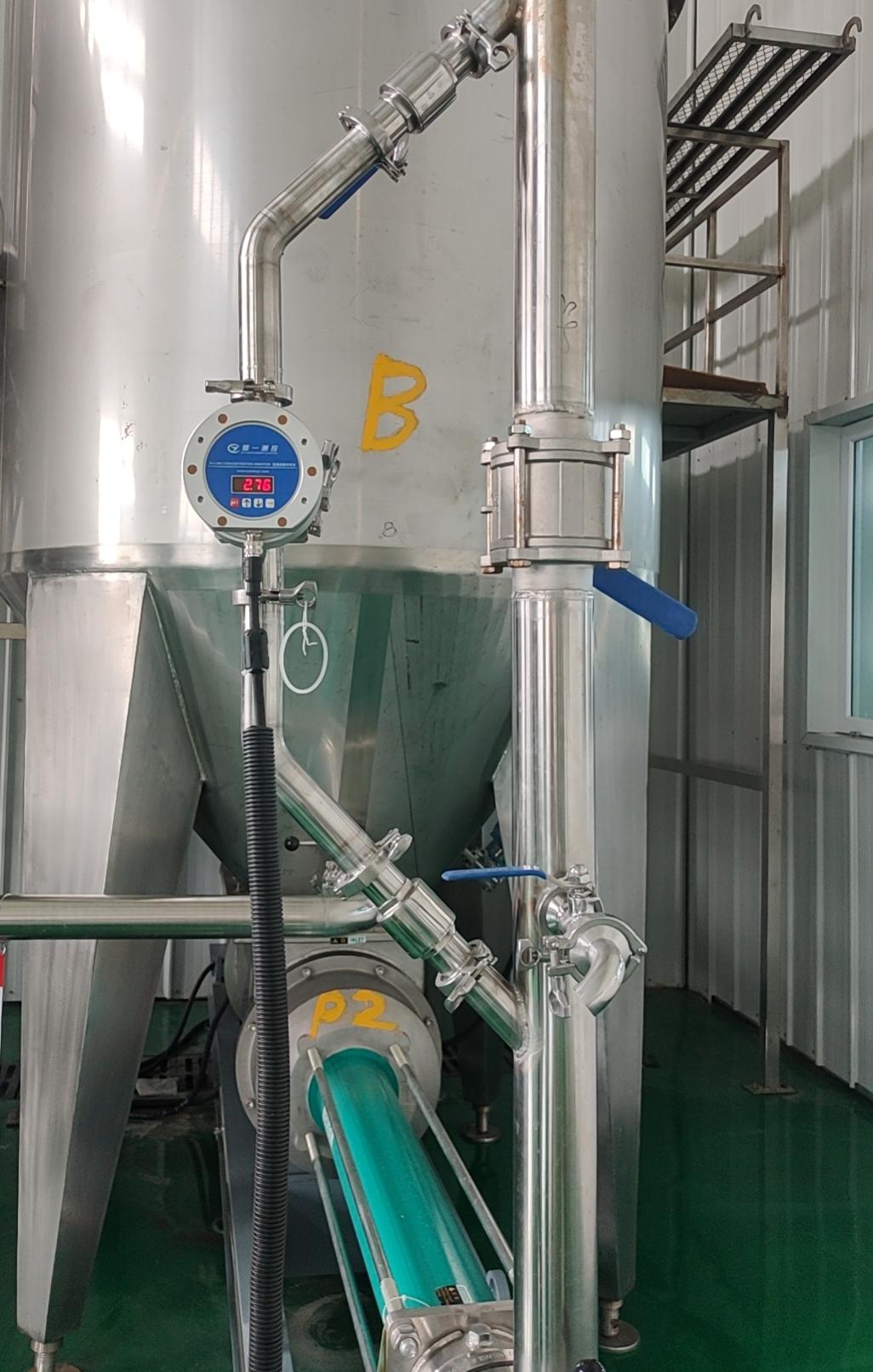 楚一測控番茄醬在線濃度儀實際應(yīng)用