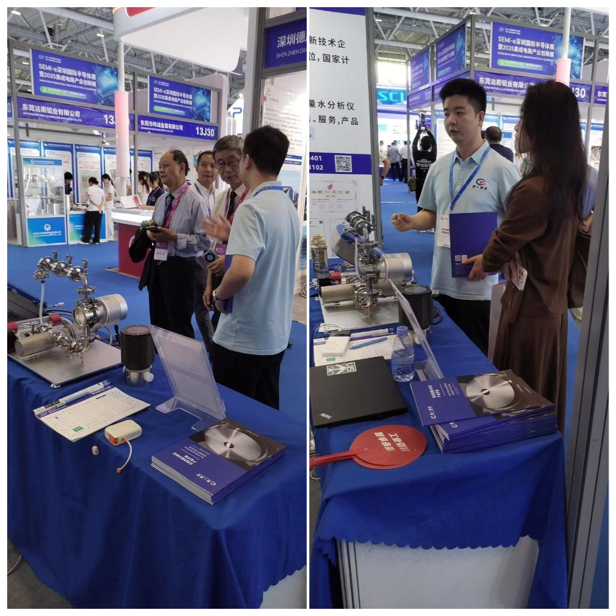 楚一測控參加SEMI-e 深圳國際半導體展暨2025集成電路產業(yè)創(chuàng)新展展臺情況